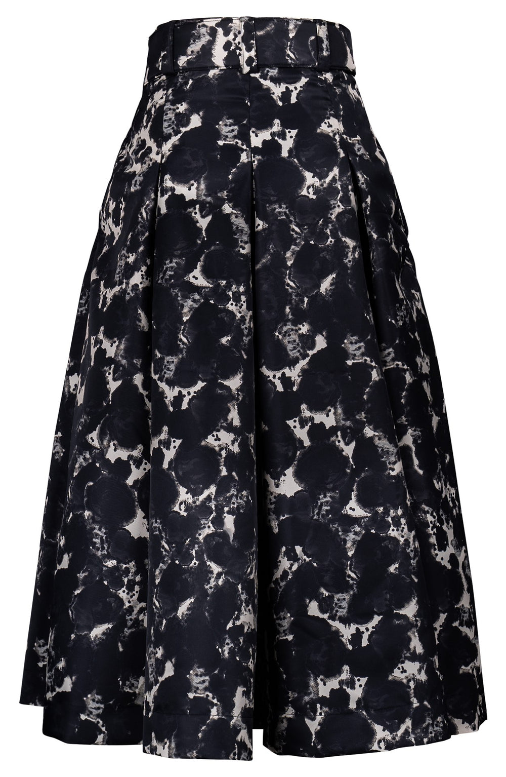 Diane Skirt Midi Length Poliamide Taffta (Animal Dots)