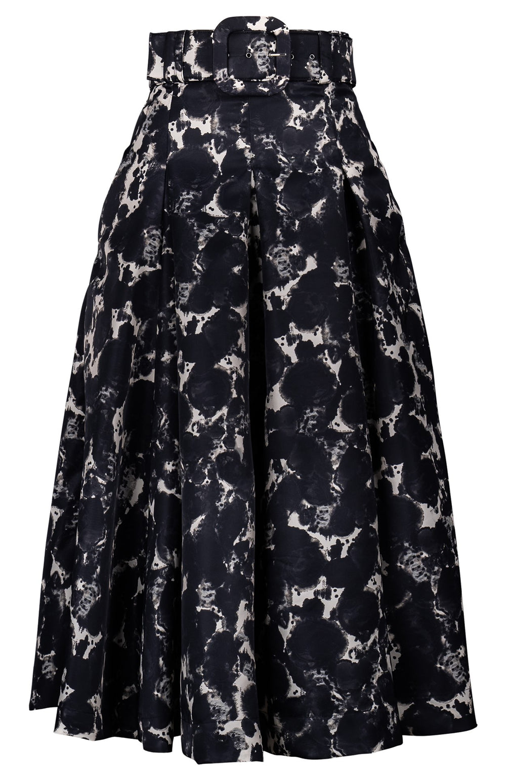 Diane Skirt Midi Length Poliamide Taffta (Animal Dots)