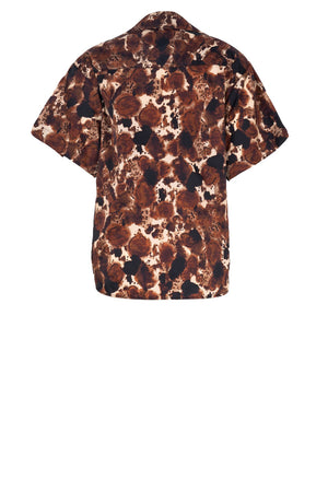 Leah Shirt Poliamide Taffta (Animal Dots)