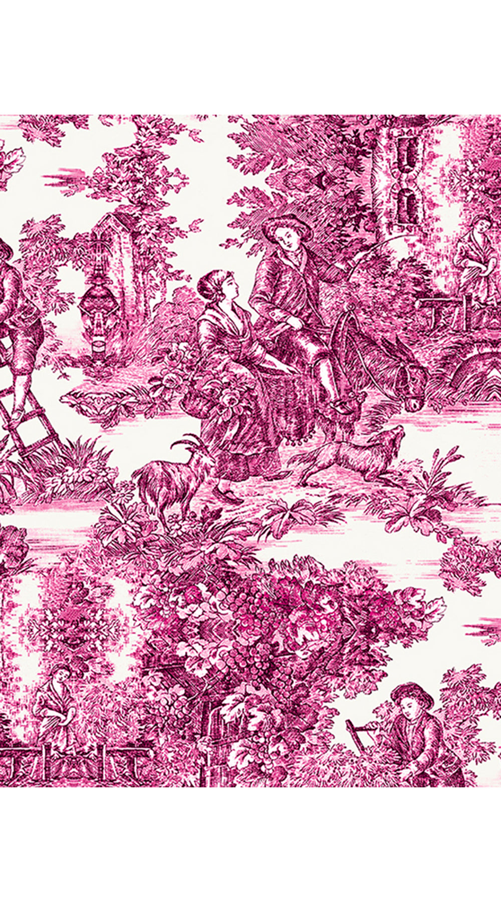 Aster Dress Shirt Collar 3/4 Sleeve Midi Length Cotton Musola (Antilles Toile White)