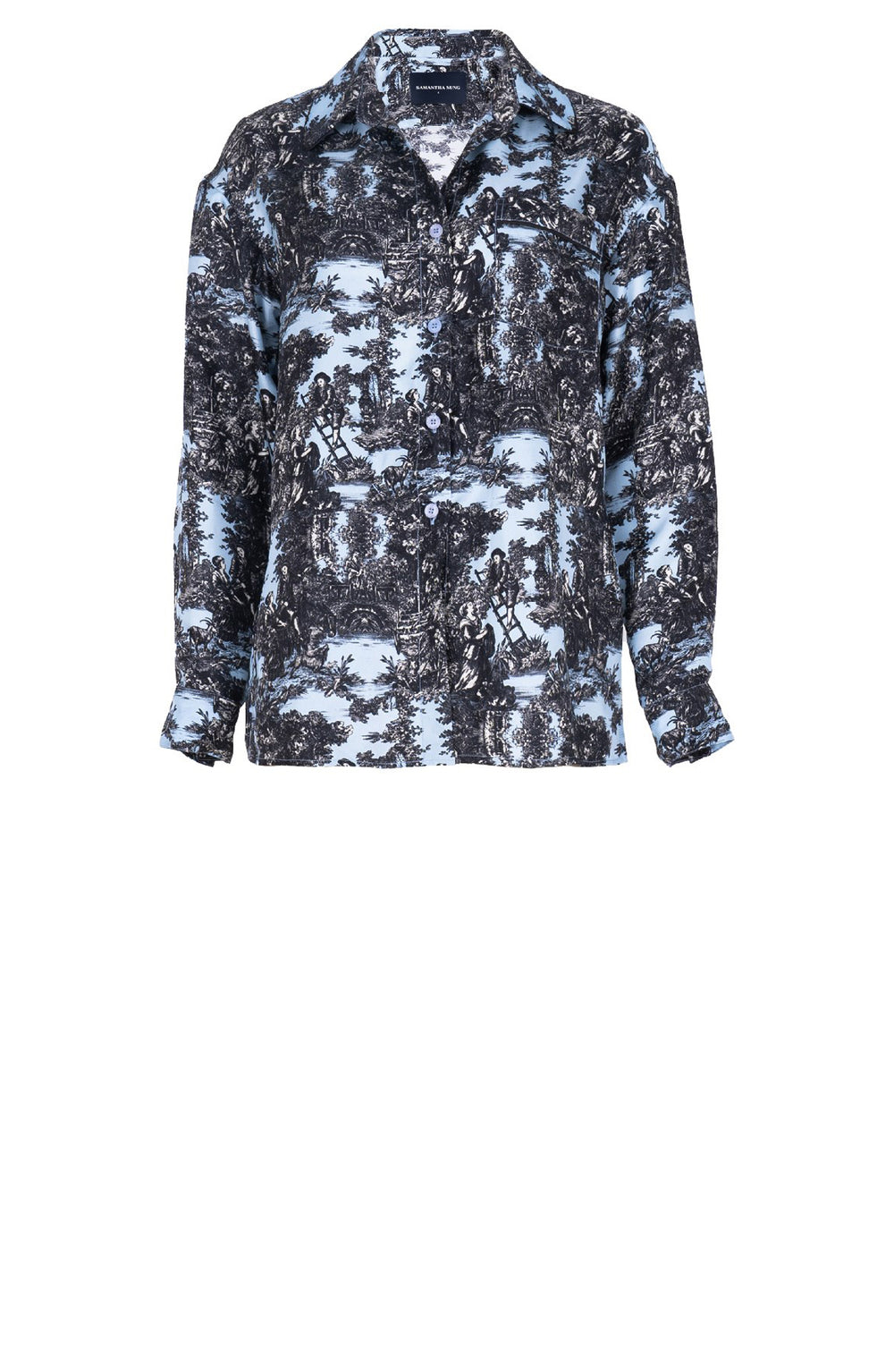 Leah Shirt Poliamide Taffta (Antille Toile)