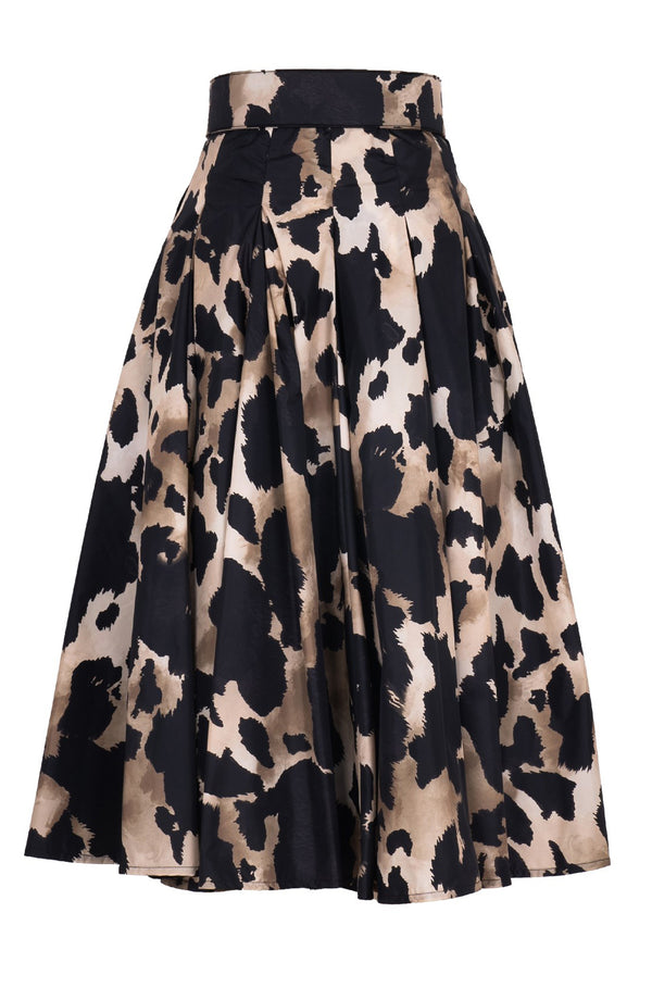 Samantha Skirt Midi Length Poliamide Taffta (Baby Mucca)