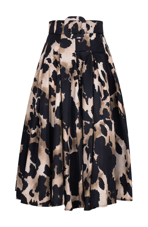 Samantha Skirt Midi Length Poliamide Taffta (Baby Mucca)