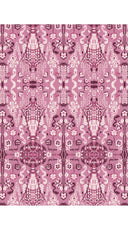 Audrey Dress #7 Shirt Collar 3/4 Sleeve Midi Plus Length Poliamide Taffta (Bambay Ikat Dark)