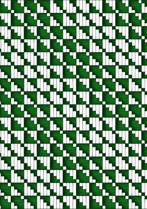 Bambo Weave_White Green_CS_72y