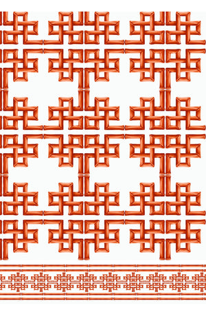 Audrey Dress #1 Shirt Collar 3/4 Sleeve Midi Length Cotton Stretch (Bamboo Grove White)