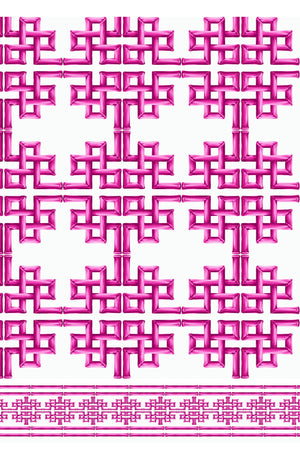 Audrey Dress #1 Shirt Collar 3/4 Sleeve Midi Length Cotton Stretch (Bamboo Grove White)