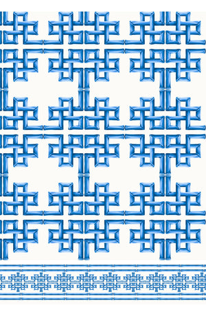 Audrey Dress #1 Shirt Collar 3/4 Sleeve Midi Length Cotton Stretch (Bamboo Grove White)