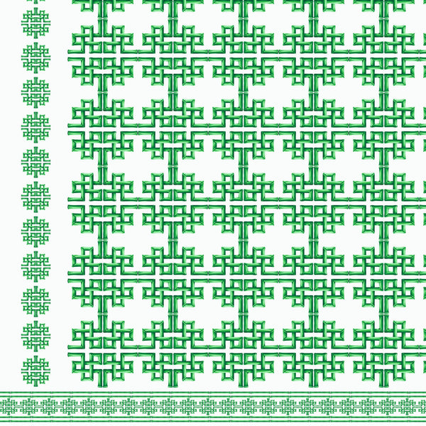 [Create Your Own] Cotton Stretch (Bamboo Grove White)