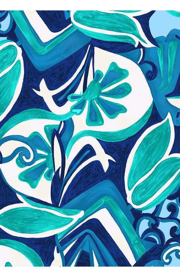 Audrey Dress #1 Shirt Collar 3/4 Sleeve Long Length Poliamide Taffta (Barcelona Mode)