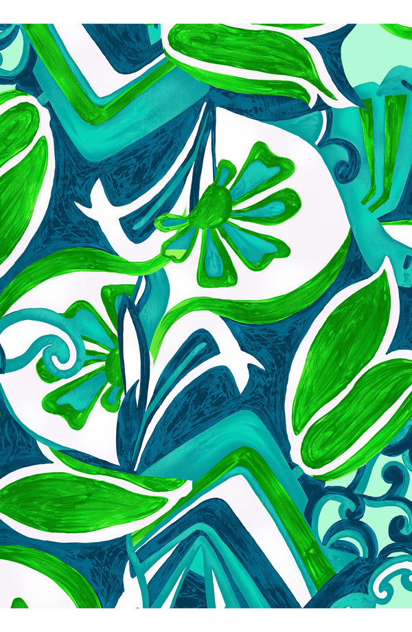 Audrey Dress #1 Shirt Collar 3/4 Sleeve Long Length Poliamide Taffta (Barcelona Mode)