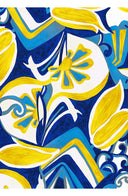 Audrey Dress #1 Shirt Collar 3/4 Sleeve Long Length Cotton Stretch (Barcelona Mode)