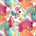 [Create Your Own] Cotton Stretch (Bastera Painting)
