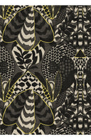 Jenny Skirt Midi Length Poliamide Taffta (Block Print Jungle)