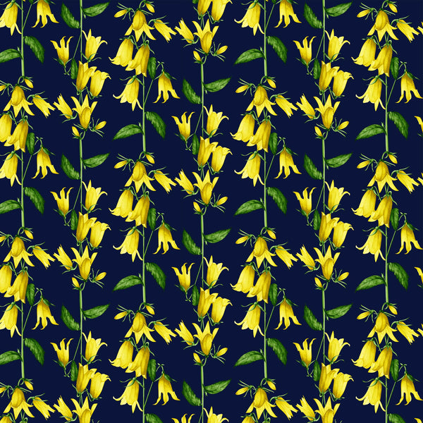 [Create Your Own] Cotton Stretch (Blue Bell Flower Small Pastel)