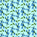 [Create Your Own] Cotton Stretch (Blue Bell Flower Small Pastel)