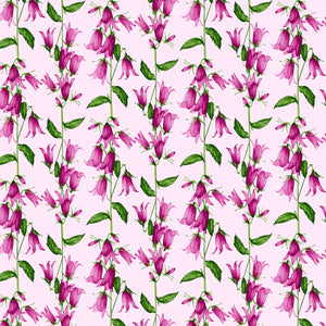 [Create Your Own] Cotton Stretch (Blue Bell Flower Small Pastel)