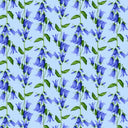 [Create Your Own] Cotton Stretch (Blue Bell Flower Small Pastel)