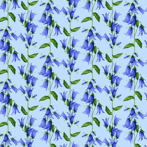 [Create Your Own] Cotton Musola (Blue Bell Flower Small Pastel)