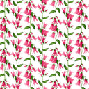 [Create Your Own] Cotton Stretch (Blue Bell Flower Small White)