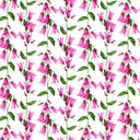 [Create Your Own] Cotton Stretch (Blue Bell Flower Small White)