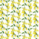 [Create Your Own] Cotton Stretch (Blue Bell Flower Small White)