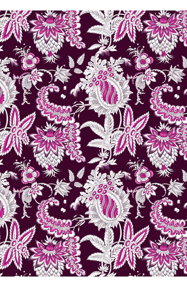 Audrey Dress #4 Shirt Collar 3/4 Sleeve Midi Length Cotton Musola (Botanic Antique Pastel)