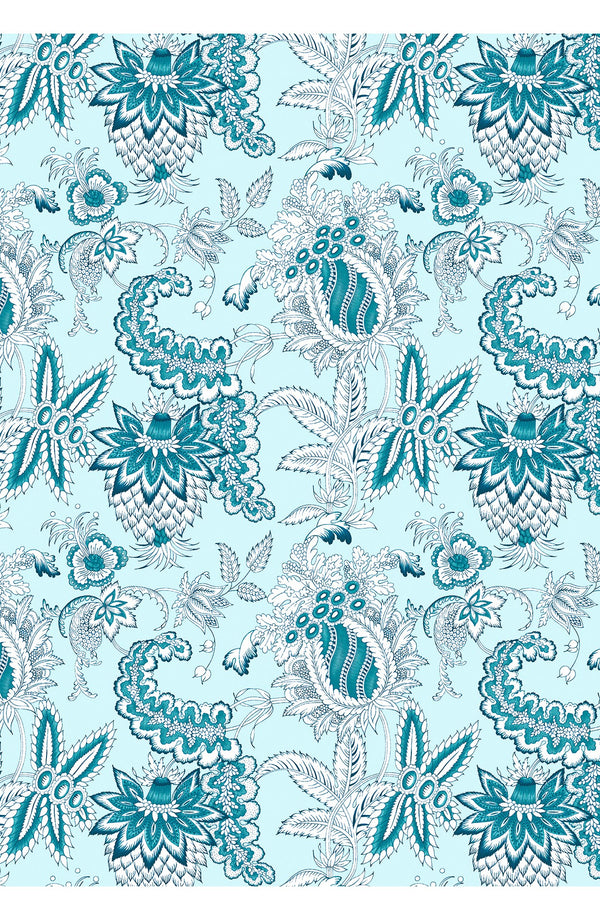 Audrey Dress #4 Shirt Collar 3/4 Sleeve Midi Length Cotton Musola (Botanic Antique Pastel)