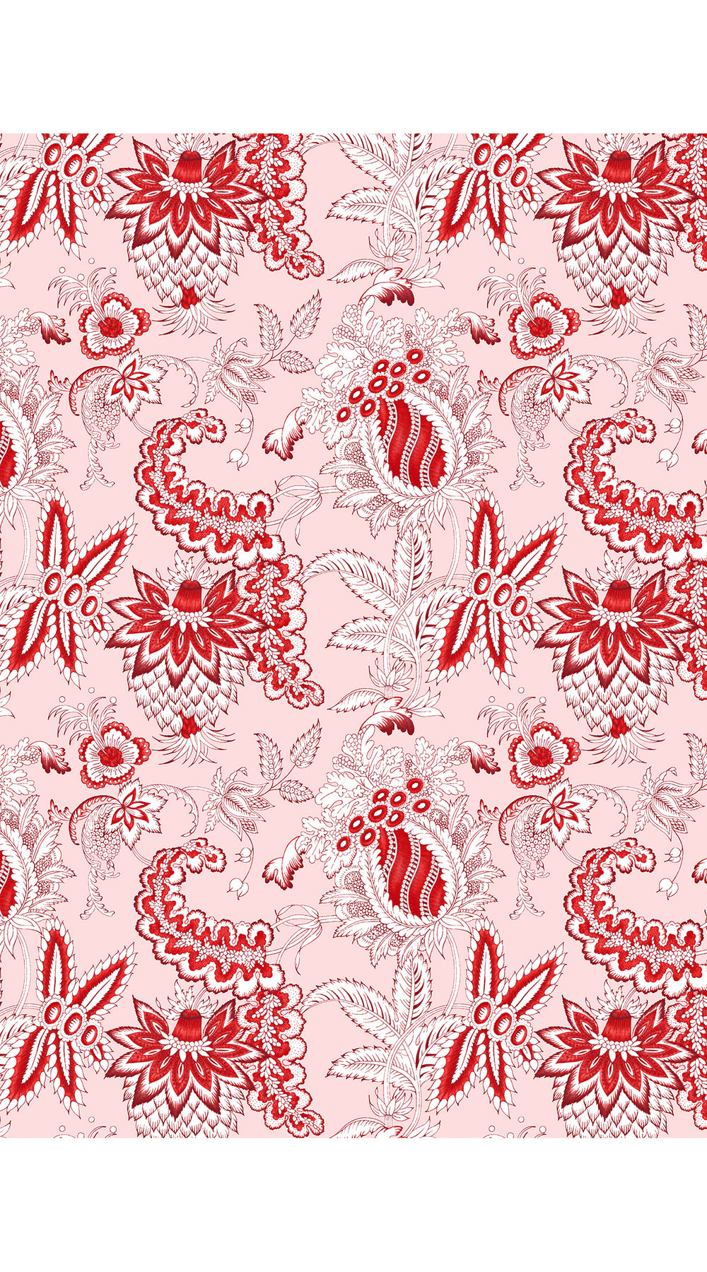 Audrey Dress #1 Shirt Collar 3/4 Sleeve Long Length Cotton Stretch (Botanic Antique Small Pastel)