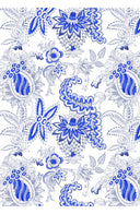 Abelia Dress Crew Neck Sleeveless Midi Length Poliamide Taffta (Botanic Antique White)