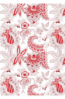 Abelia Dress Crew Neck Sleeveless Midi Length Poliamide Taffta (Botanic Antique White)