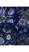 Audrey Dress #4 Shirt Collar 3/4 Sleeve Long Length Wool Musola (Botanic New Small Dark)