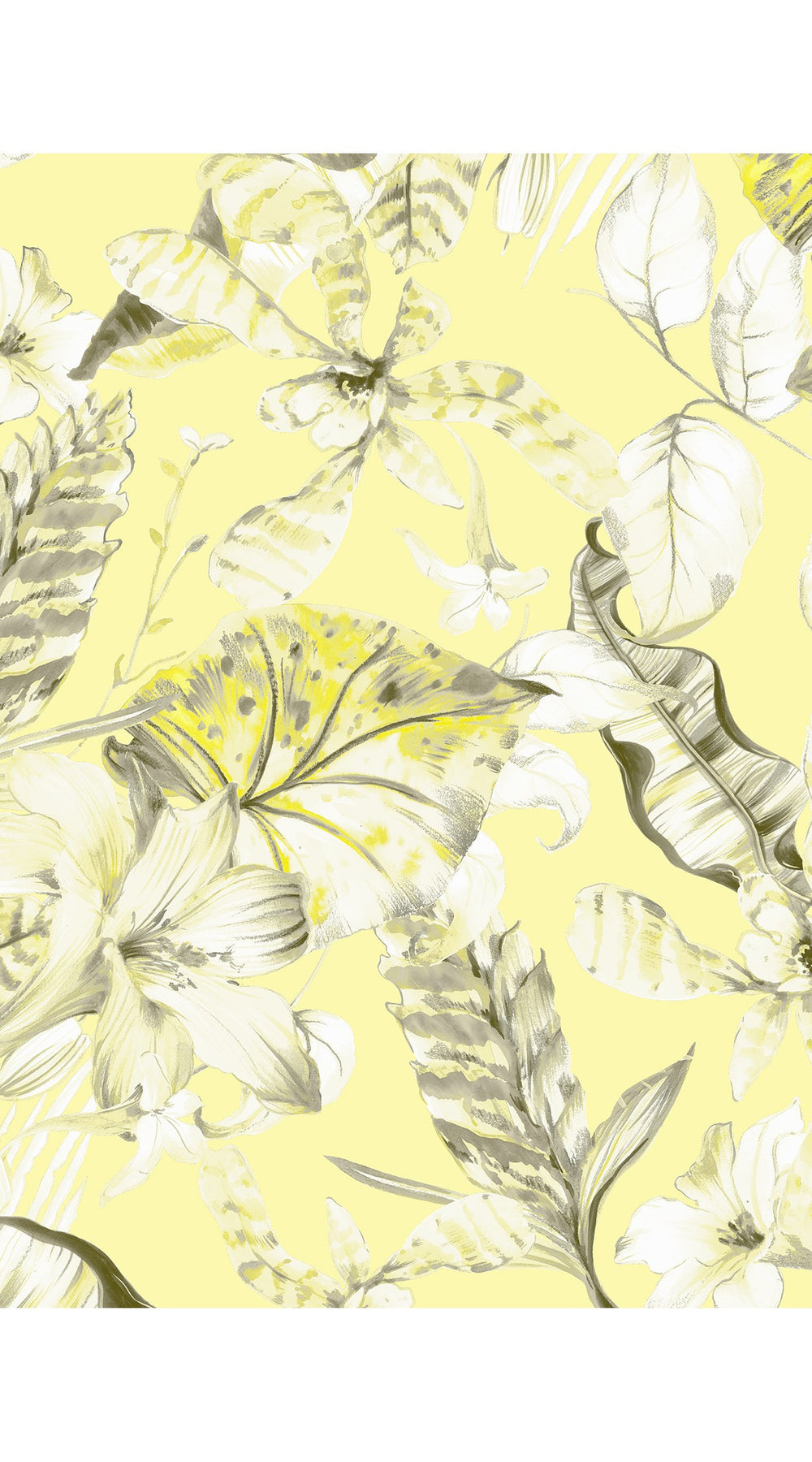 Audrey Dress #1 Shirt Collar 3/4 Sleeve Long Length Cotton Stretch (Botanic Santuary Pastel)