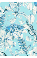 Audrey Dress #2 Shirt Collar 3/4 Sleeve Midi Length Cotton Stretch (Botanic Santuary)