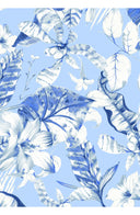 Audrey Dress #2 Shirt Collar 3/4 Sleeve Midi Length Cotton Stretch (Botanic Santuary)