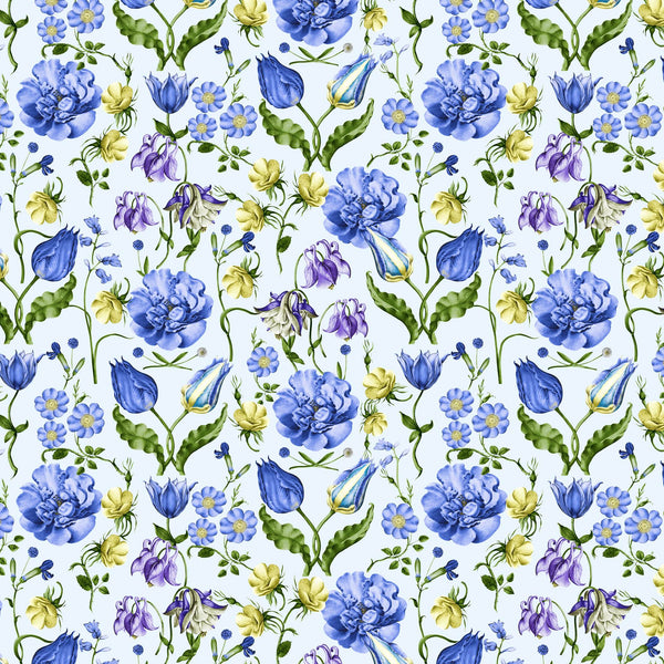 [Create Your Own] Cotton Stretch (Botanic Wallpaper)