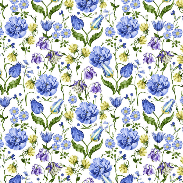[Create Your Own] Cotton Stretch (Botanic Wallpaper)