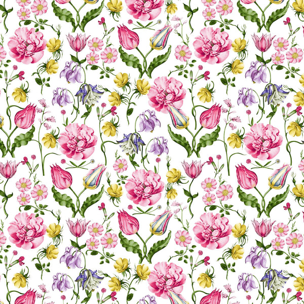 [Create Your Own] Cotton Stretch (Botanic Wallpaper)