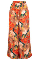 Leah Pants Poliamide Taffta (Botanical Ornament)