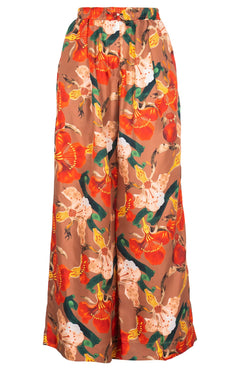Leah Pants Poliamide Taffta (Botanical Ornament)