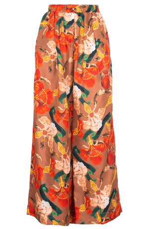 Leah Pants Poliamide Taffta (Botanical Ornament)