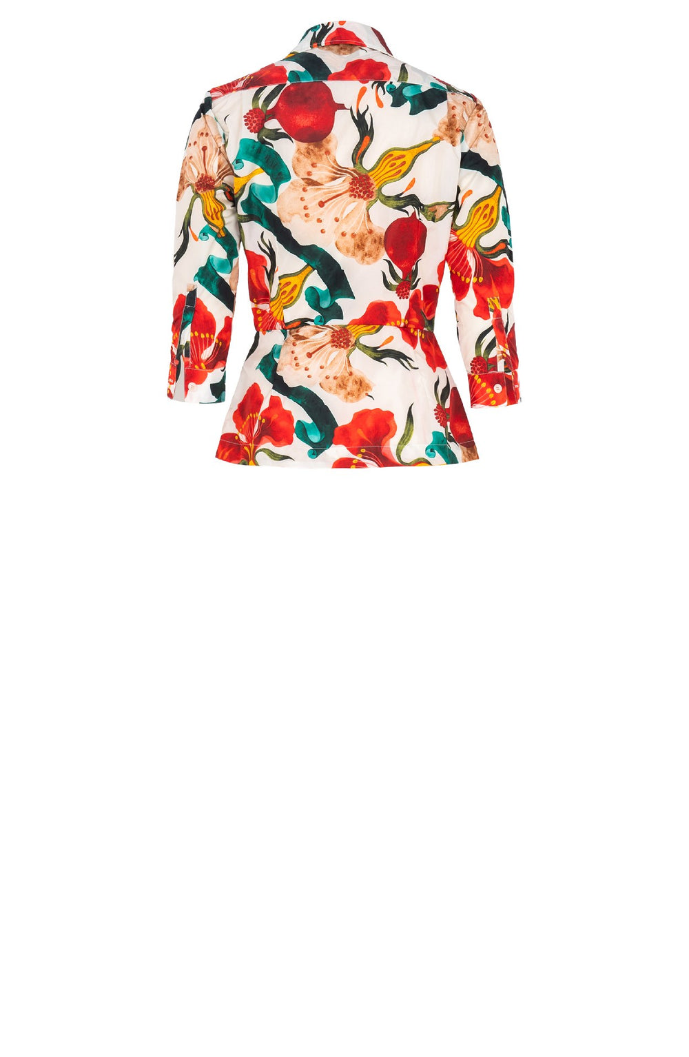 Samantha Shirt Poliamide Taffta (Botanical Ornament)