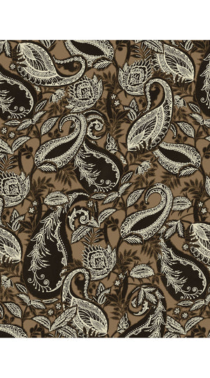 Nova Shirt Long Sleeve & Nova Pants Poliamide Taffta (Cachemere Paisley Dark)