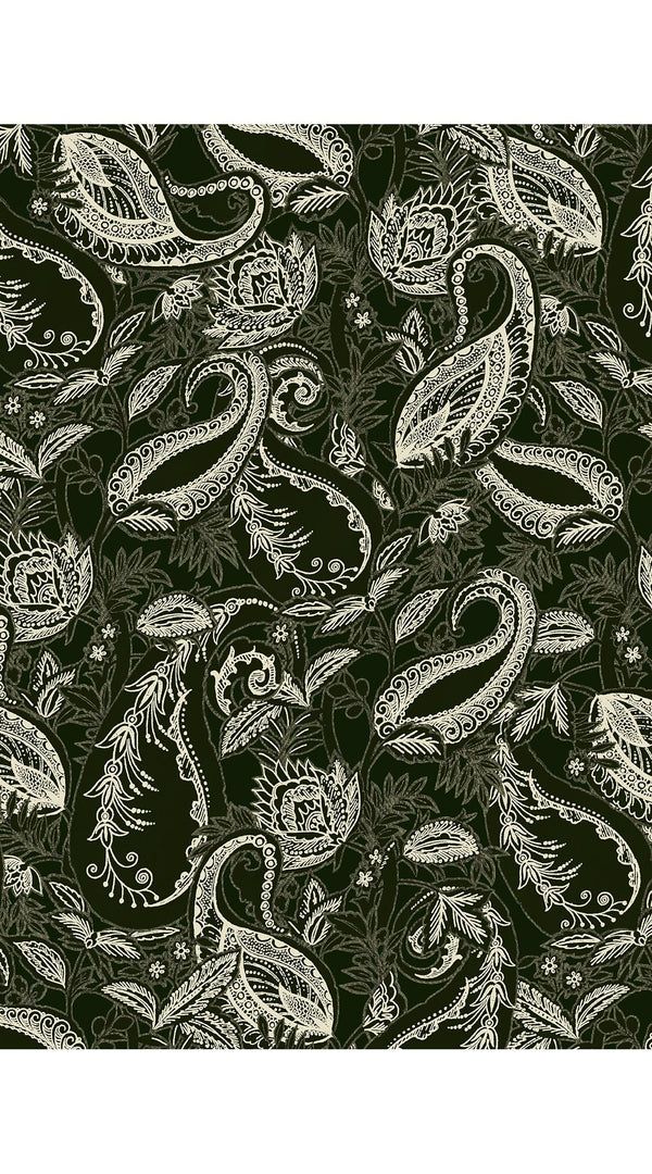 Nova Shirt Long Sleeve & Nova Pants Poliamide Taffta (Cachemere Paisley Dark)