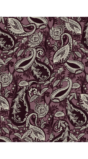 Nova Shirt Long Sleeve & Nova Pants Poliamide Taffta (Cachemere Paisley Dark)