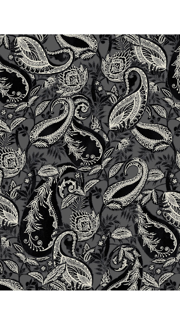 Nova Shirt Long Sleeve & Nova Pants Poliamide Taffta (Cachemere Paisley Dark)