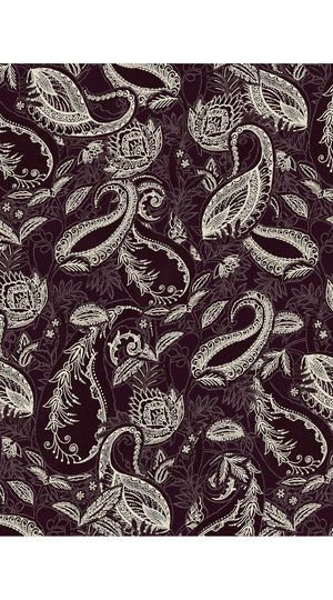 Nova Shirt Long Sleeve & Nova Pants Poliamide Taffta (Cachemere Paisley Dark)