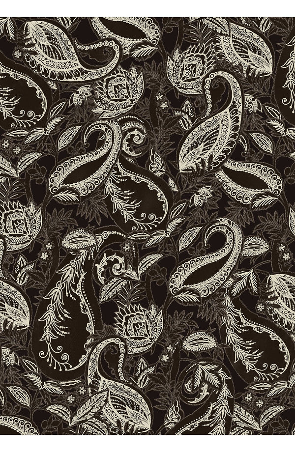 Samantha Skirt Midi Length Poliamide Taffta (Cachemere Paisley Dark)