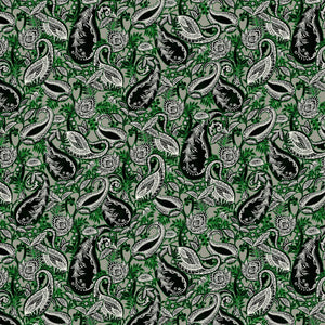 [Create Your Own] Cotton Stretch (Cachemire Paisley Pastel)
