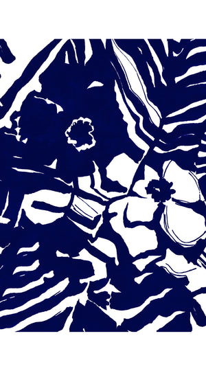 Pants Silk (Caligraphy Flower)